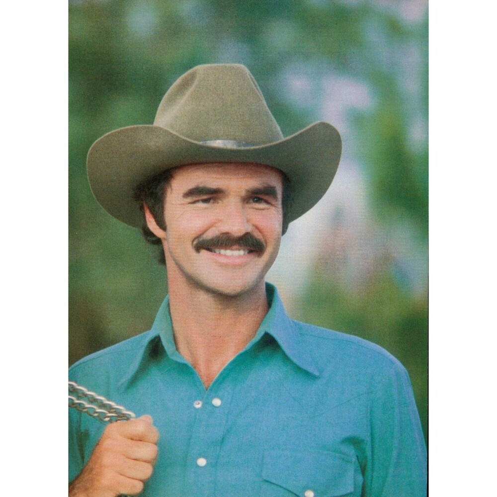 BURT REYNOLDS Music Promo Industry Trade AD POSTER 8.5" x 11"